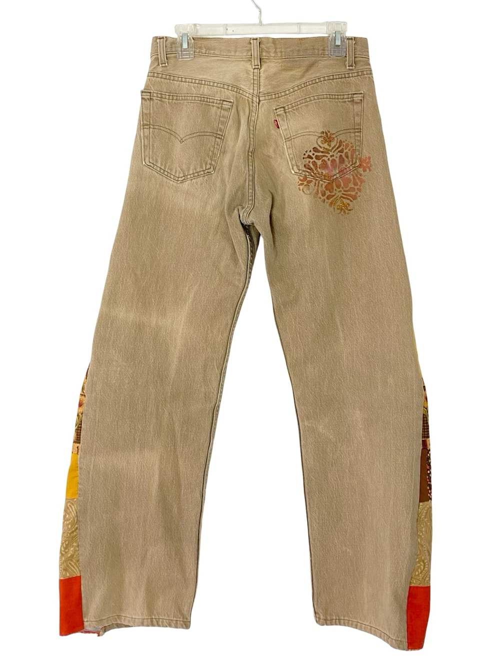 Vintage Levi’s 501 Custom Jeans OOAK Waist 29 Womens size 8 Medium Levis Denim - Picture 2 of 16